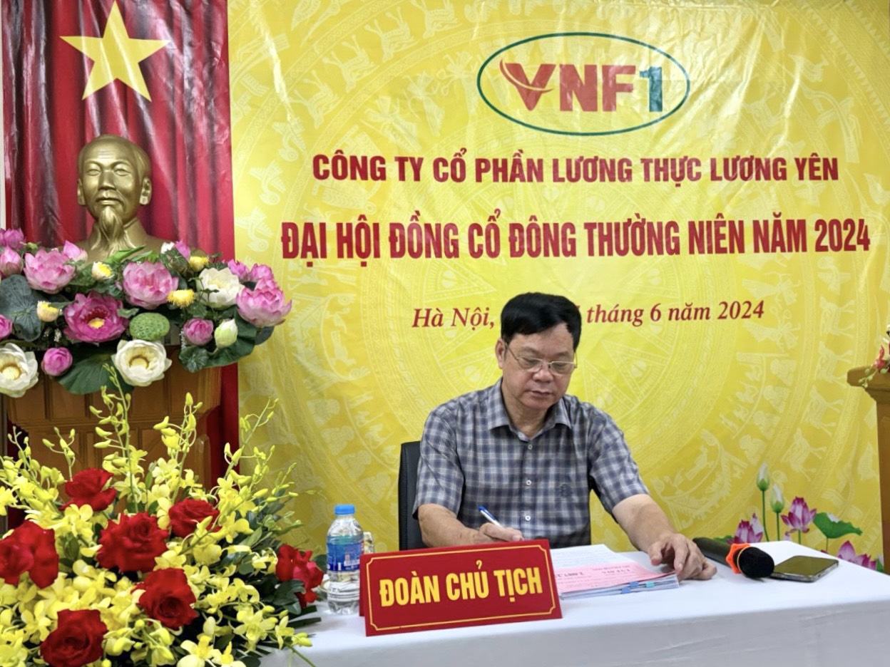 Đại hội đồng cổ đông thường niên năm 2024 Công ty cổ phần Lương thực Lương Yên